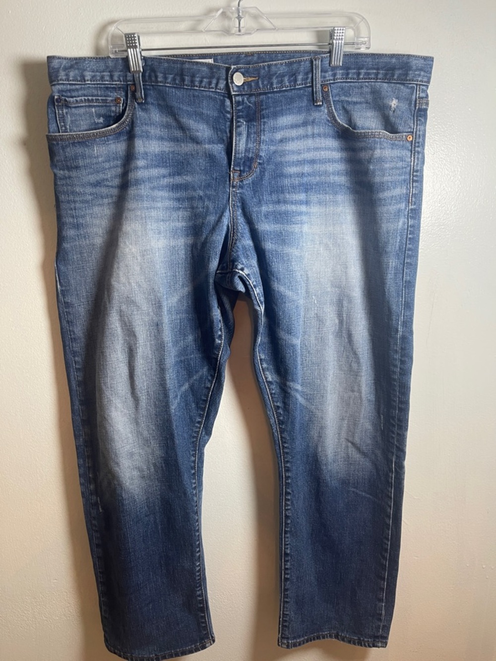 GAP Light Blue Boyfriend Jeans - Faded Wash